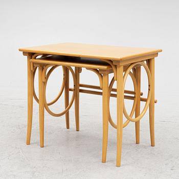 Satsbord, 2 delar, modell 1063 A-B, Thonet, 1980-tal.