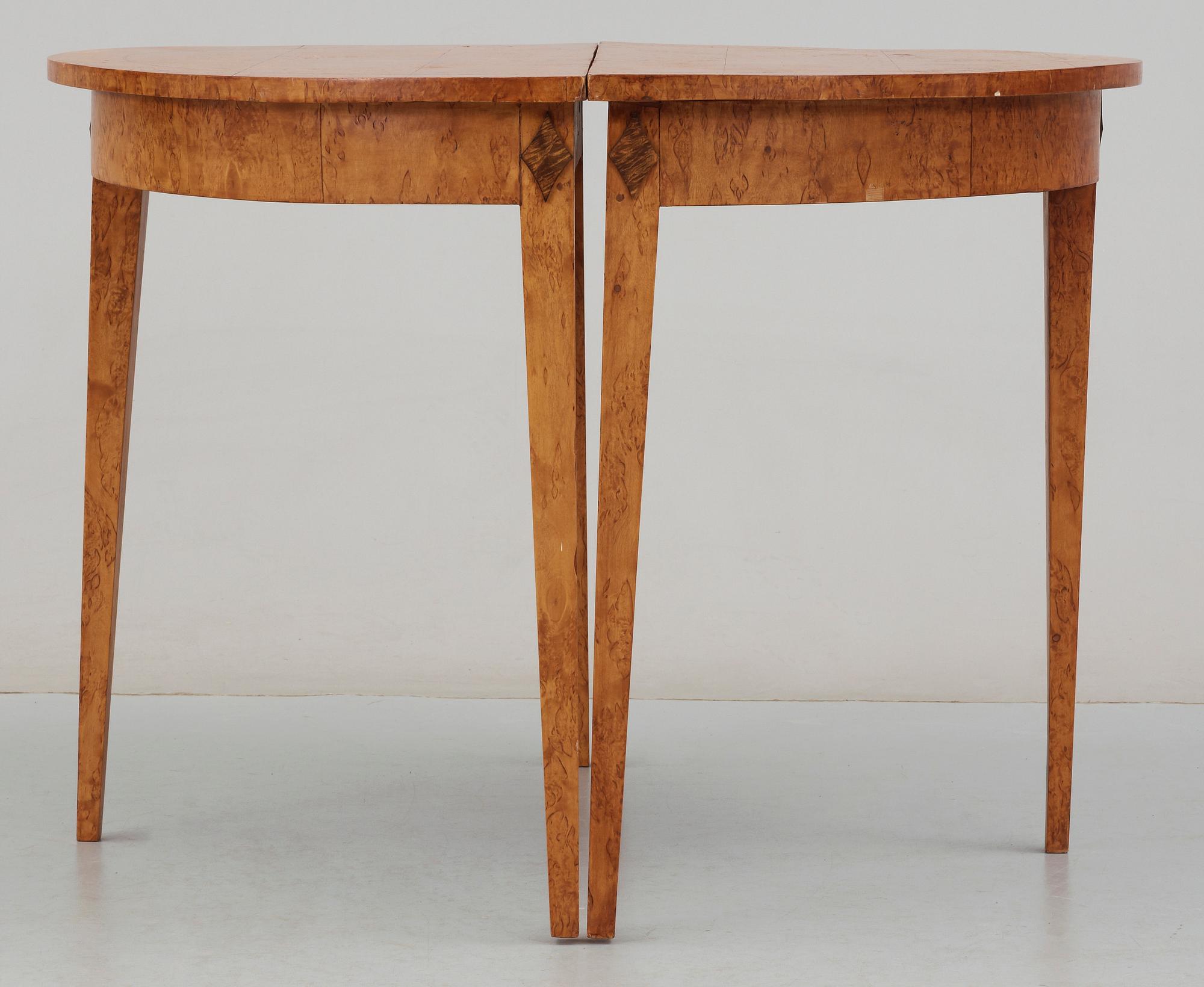 MATBORD, Karl Johan, provinsarbete, 1800-talets första hälft.