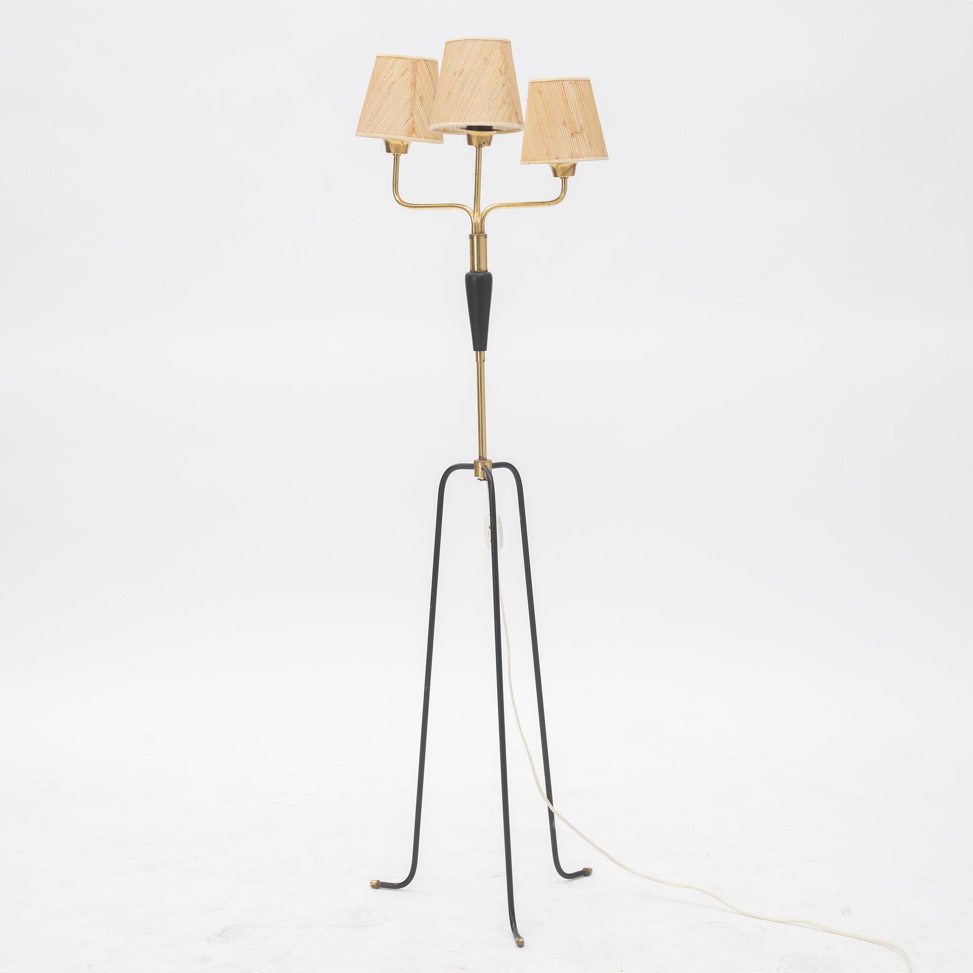 Golvlampa, Sverige, 1950-tal.