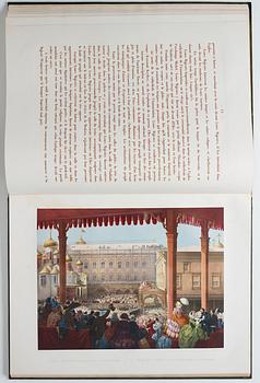 The Magnificent  Coronation Album of Emperor Alexander II and Empress Maria Aleksandrovna 1856.