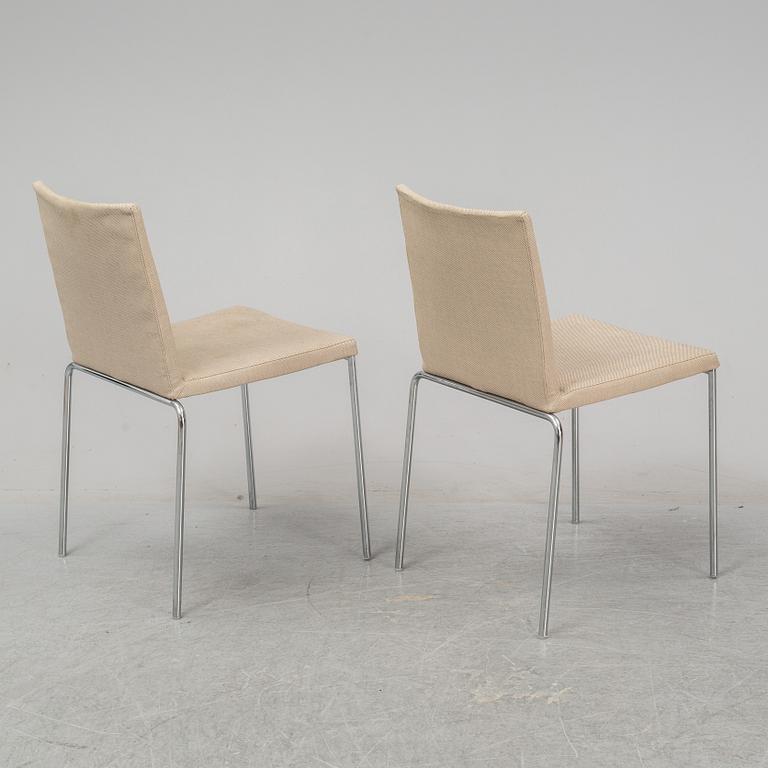 Six end of the 20th century chairs by Enrico Franzolini for Accademia.