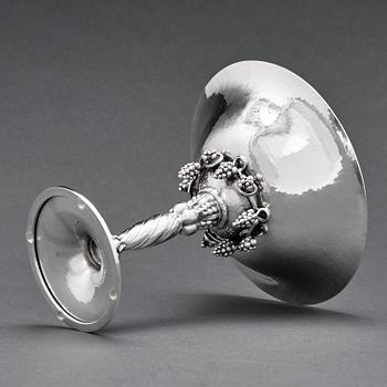 Georg Jensen, skål på fot, Köpenhamn efter 1945 (2012), sterling, design nr 263 B.