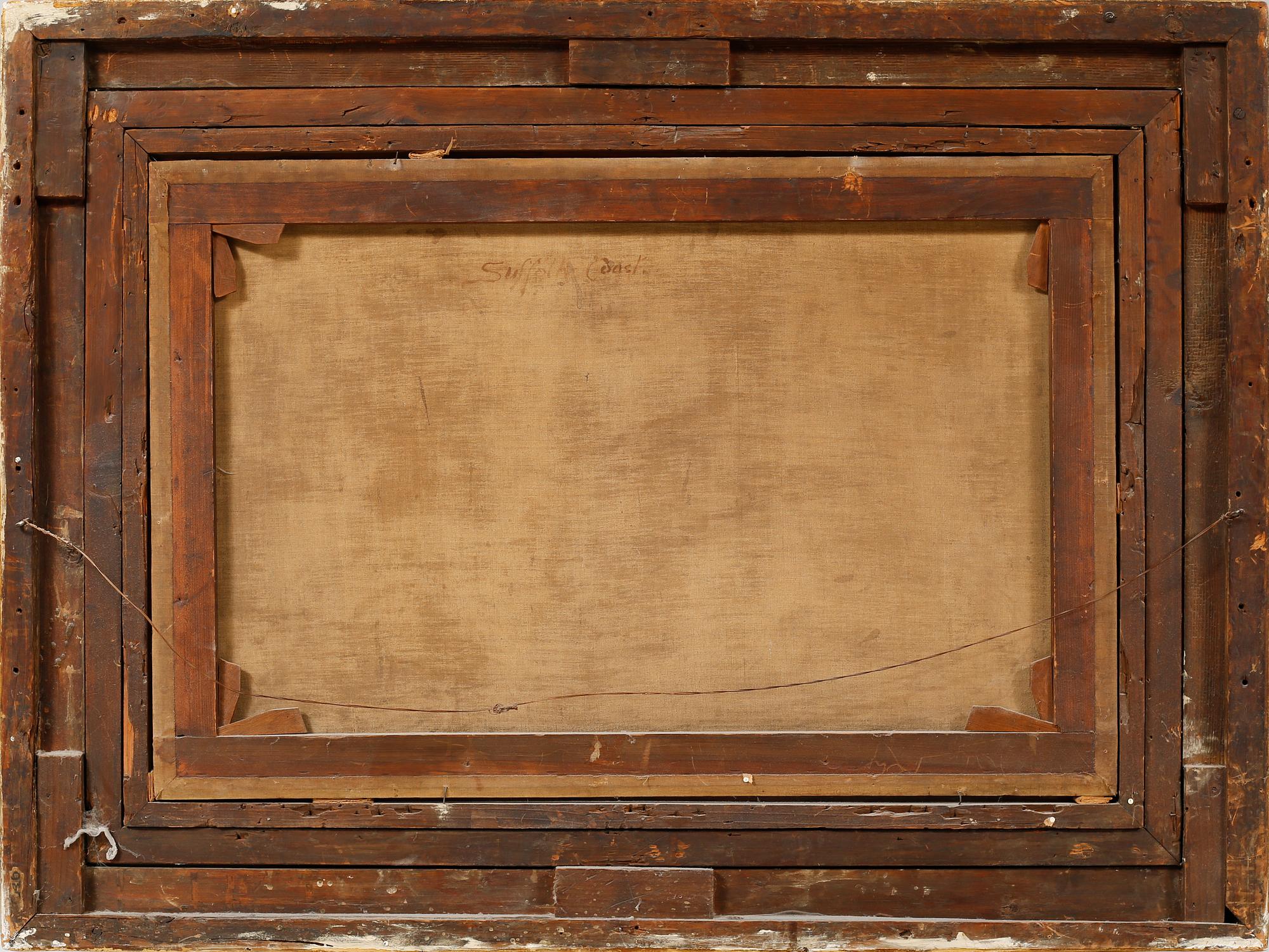 GUSTAVE DE BREANSKI, oil on canvas, signed.