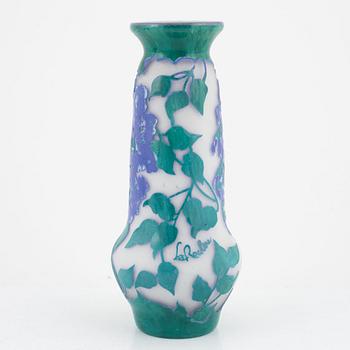 La Rochère, a cameo glass vase, France.