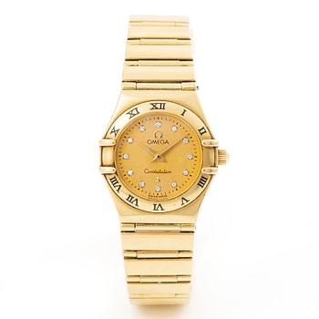 Omega, Constellation, wristwatch, 22.5 mm.