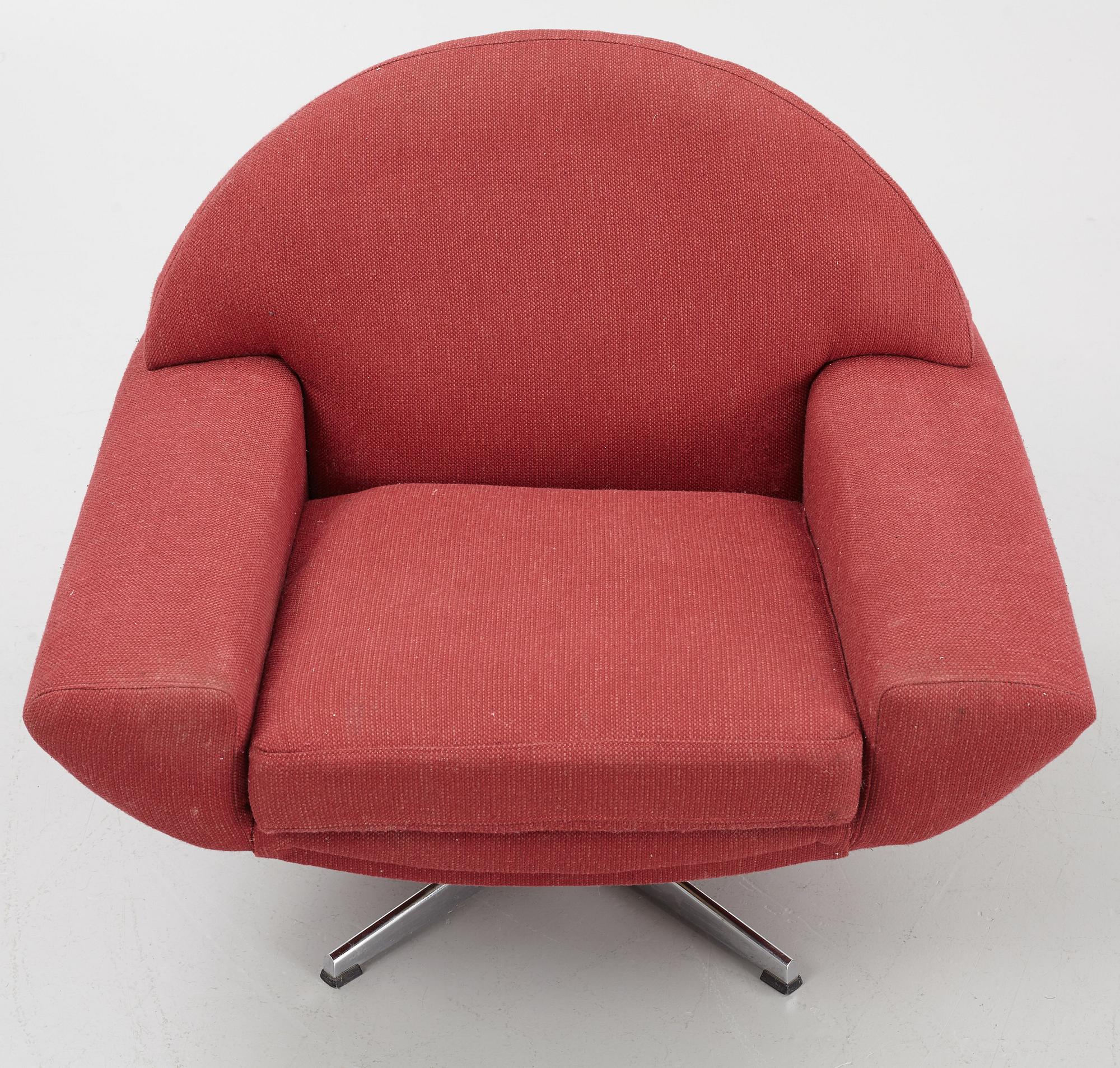 Johannes Andersen, fåtölj, modell "Capri", 1900-talets andra hälft.