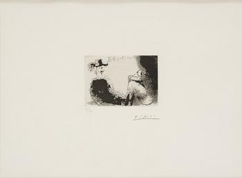 Pablo Picasso, "La Célestine de Fernando Rojas" ur "Séries 347".