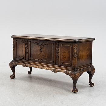 A stained birch sideboard, 1920's/30's.