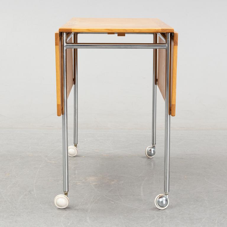 Bruno Mathsson, a 'Berit' drop-leaf table, Firma Karl Mathsson, Värnamo, 1973.