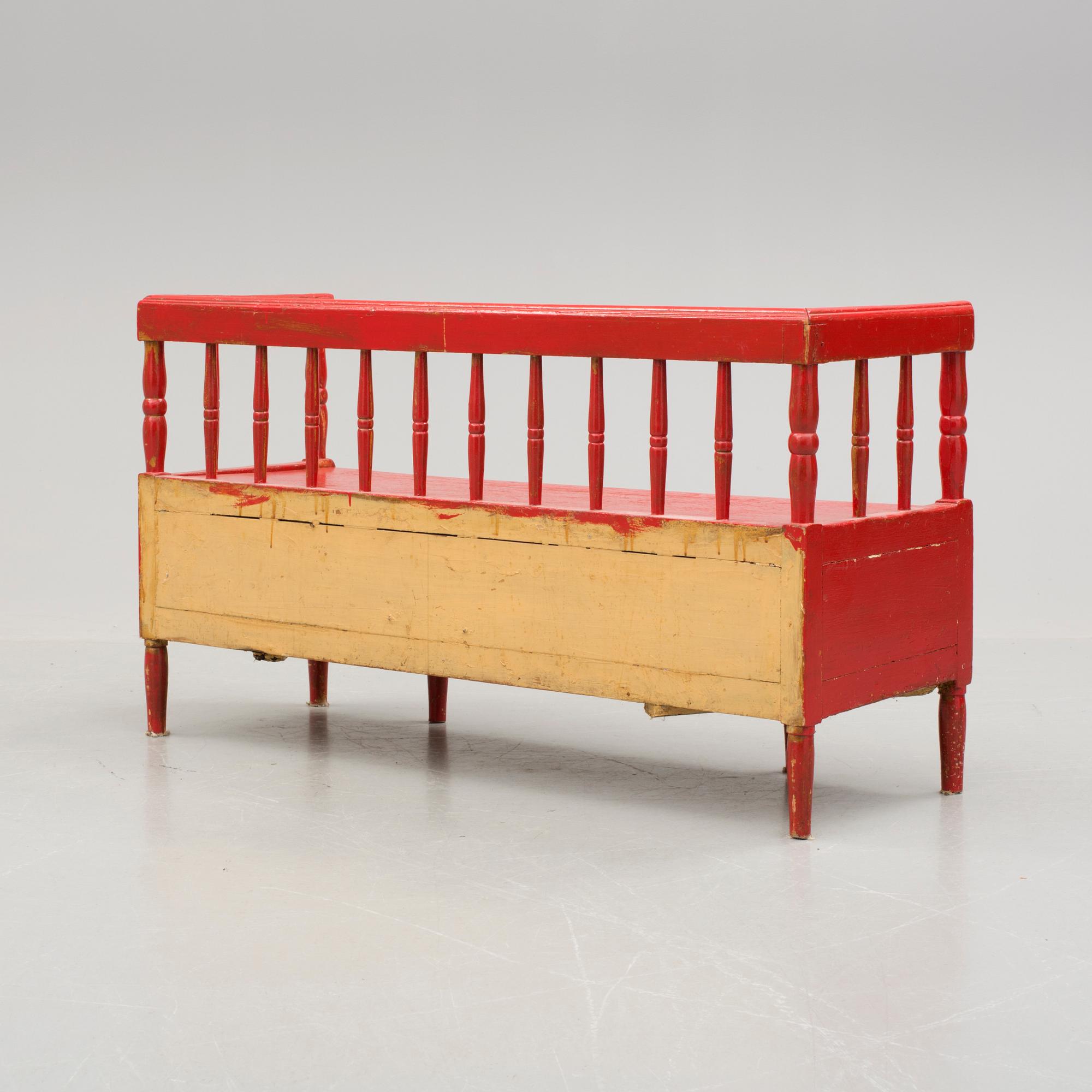 BARNSOFFA, gustaviansk stil, 1800-talets slut.