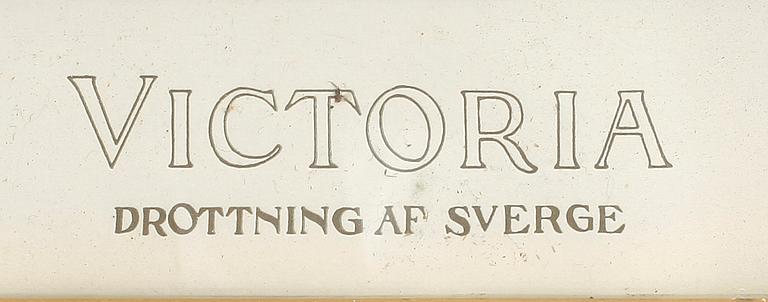 RAMAR MED FOTON, ett par. Gustaf V och Victoria.