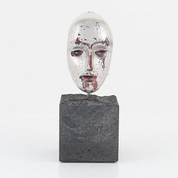 Bertil Vallien, a limited edition glass sculpture, Kosta Boda, Sweden, signed.