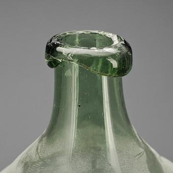 FLASKA, glas, 1800-tal.