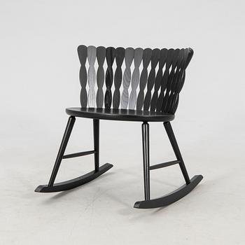 Lisa Hilland, rocking chair "Spira" for Mylhta, 21st century.