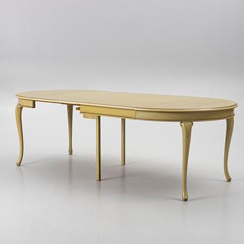 Dining group, 7 pieces. Rococo style, second half of the 20th century.