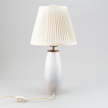 A porcelain table lamp from Royal Copenhagen, Denmark.