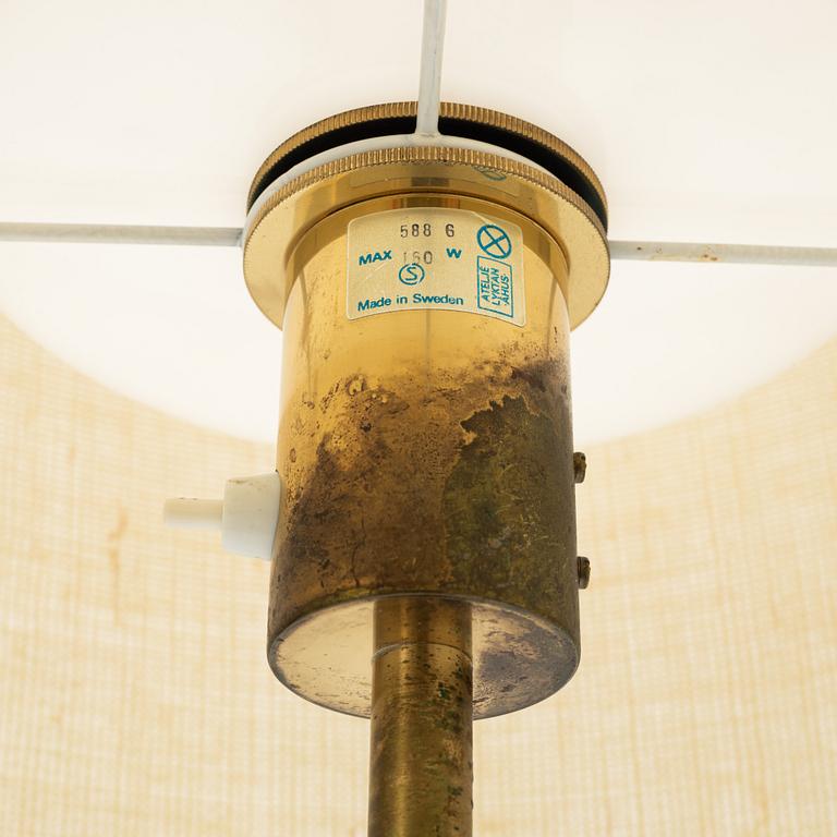 A Swedish Floor Lamp, Ateljé Lyktan, Åhus, second half of the 20th Century.