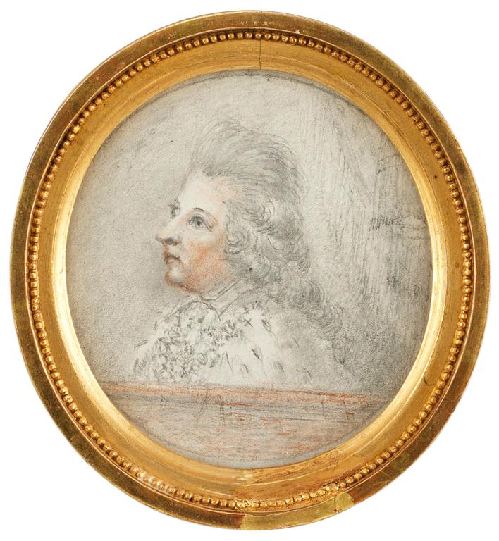 Elias Martin, "Konung Gustav III" (1746-1792).