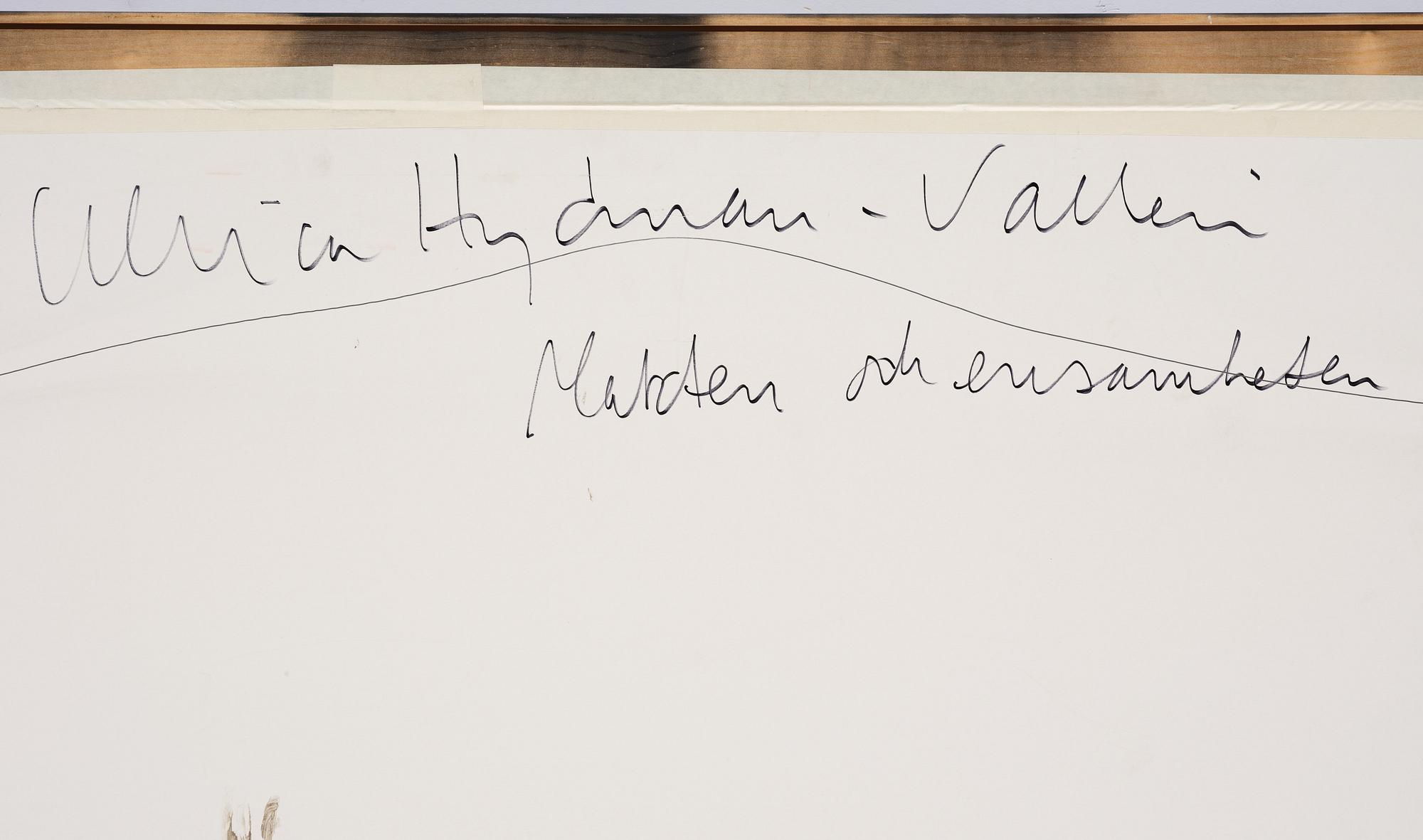 Ulrica Hydman-Vallien, "Makten och ensamheten".