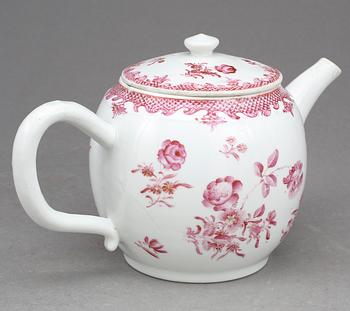 TEKANNA, porslin. Kina, Qianlong 1736-1795.