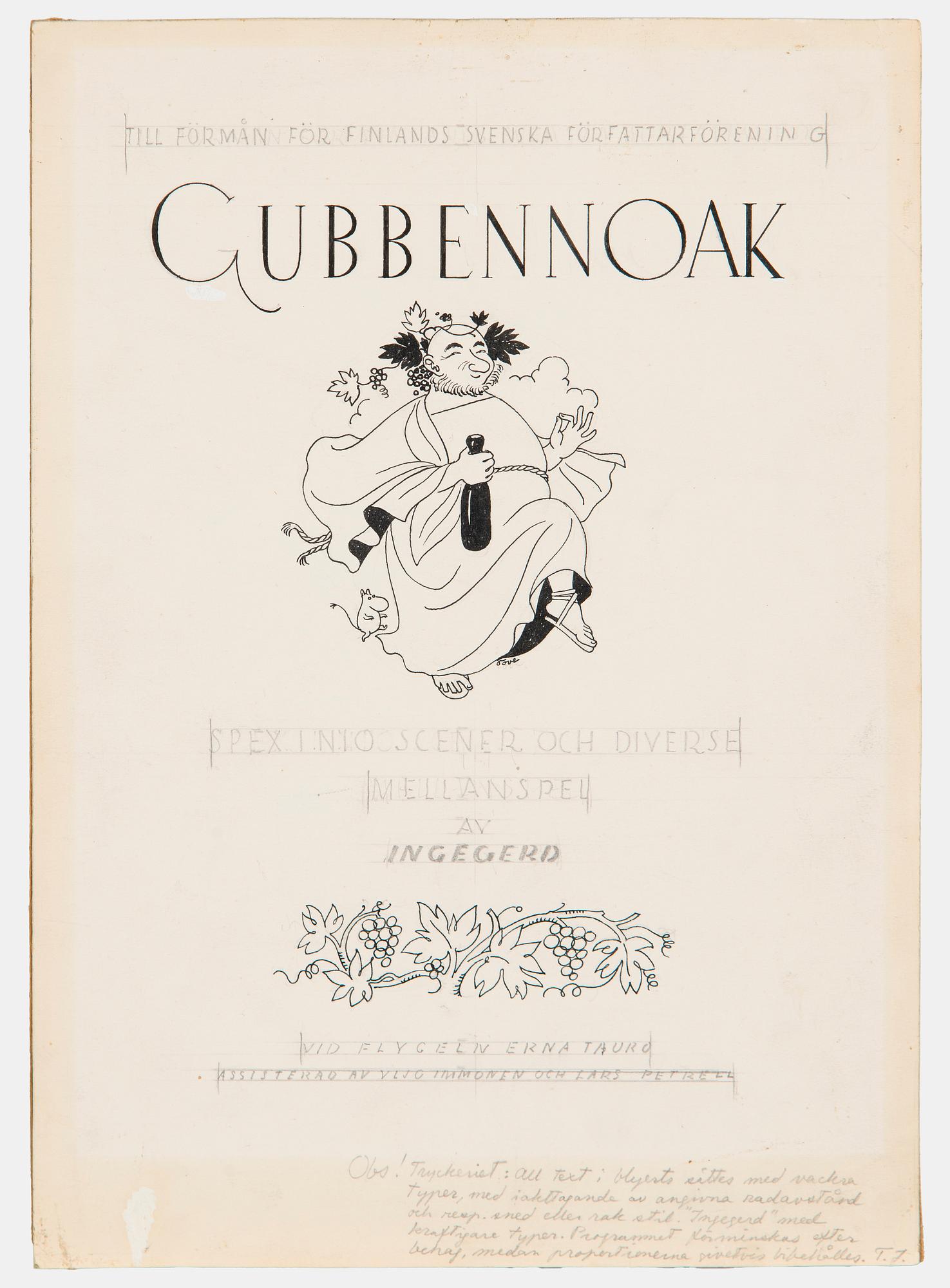 Tove Jansson, "Gubben Noak".