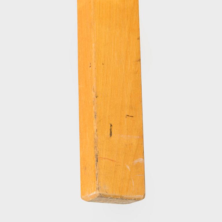Alvar Aalto, two model 69 chairs, O.Y. Huonekalu- ja Rakennustyötehdas A.B, 1957.