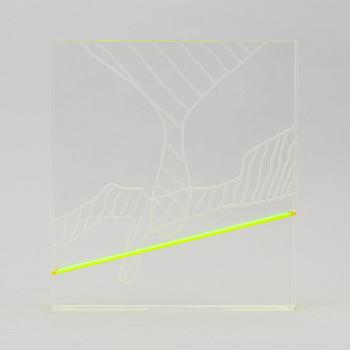 Axel Knipschild, multiple, plexiglass, signed and numbered 29/32, dated 1975.