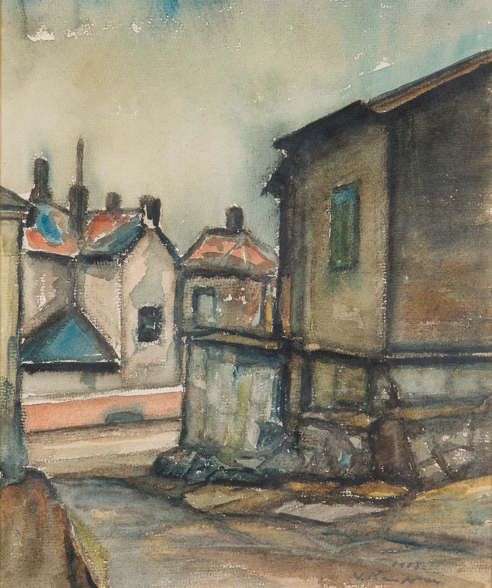 Väinö Kamppuri, Stadsvy.