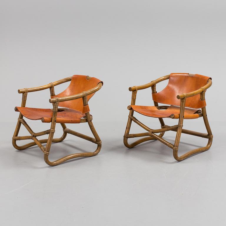 A pair of 1970s "Espri" easychairs by Ikea.