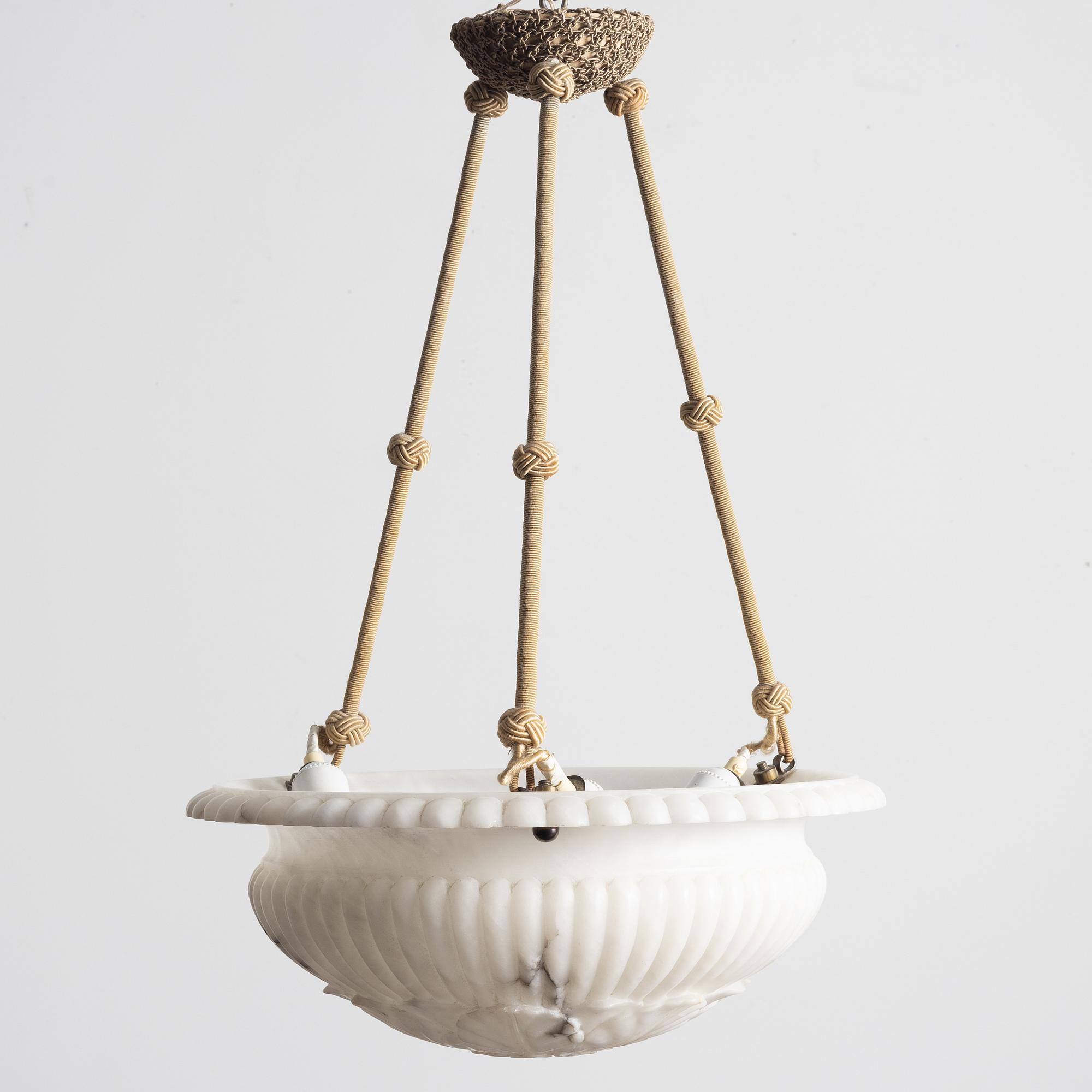 A ceiling lamp, 1920s.
