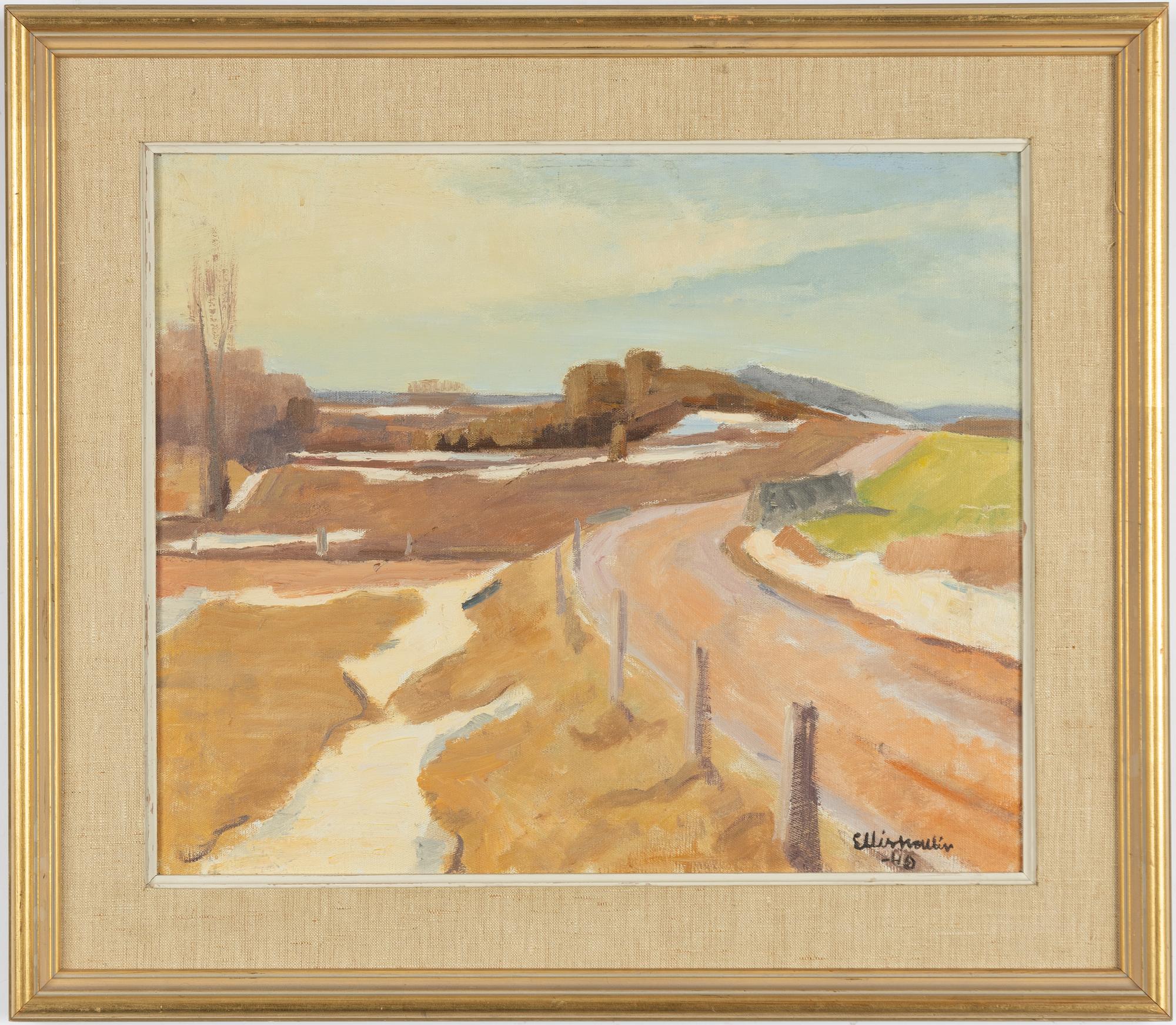 Ellis Wallin, "Vår i Roslagen".