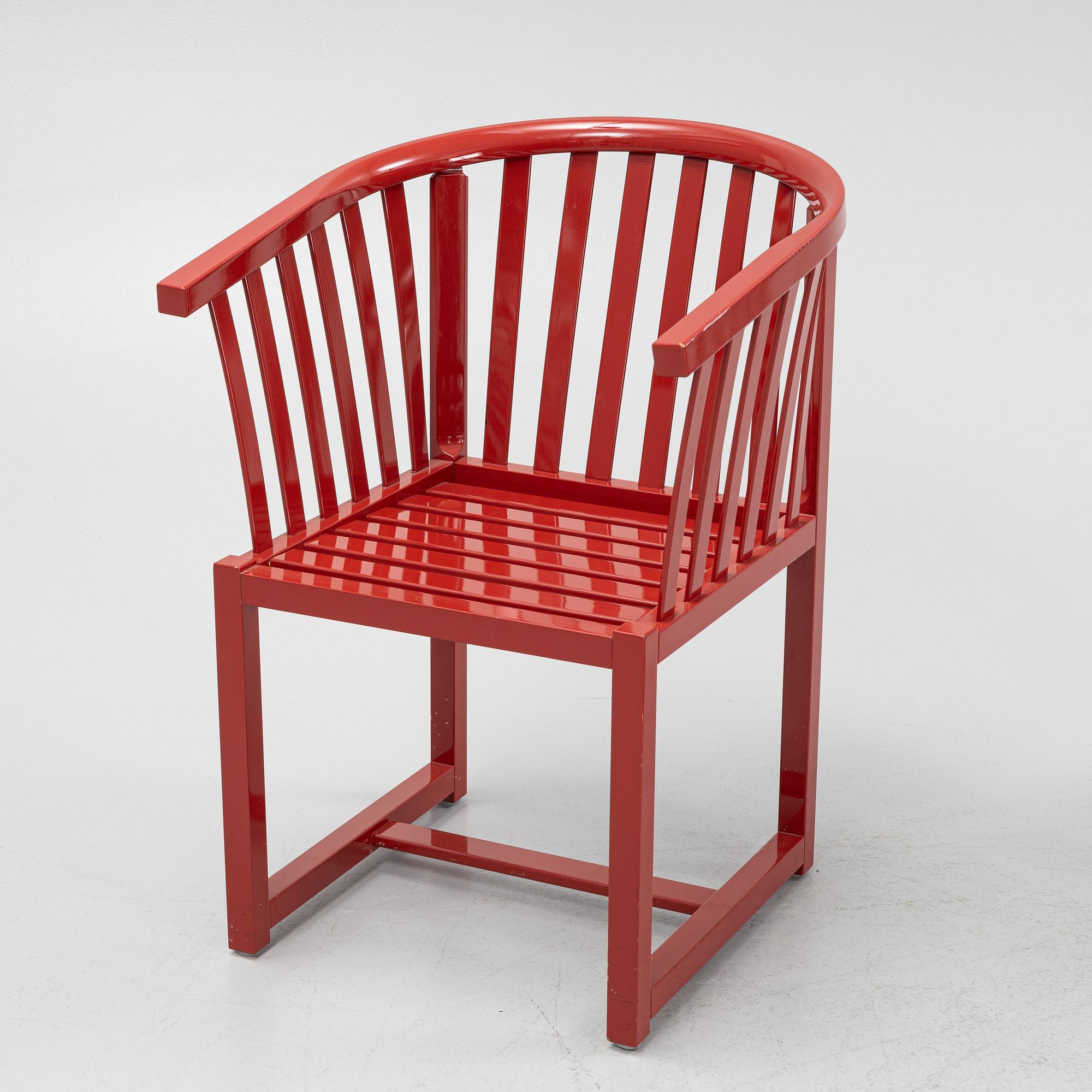 Åke Axelsson, karmstolar, 6 st "Vaxholmaren", Gärsnäs.