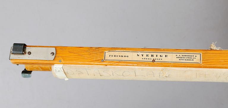 KARTA, "Sverige, Södra Delen", Norstedts, 1900-talets första hälft.