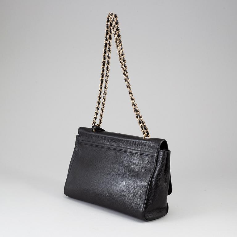 MULBERRY, a black leather 'Lily' handbag, 2018.