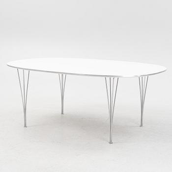 Bruno Mathsson & Piet Hein, a 'Superellips' dining table, Fritz Hansen, Denmark, 1983.