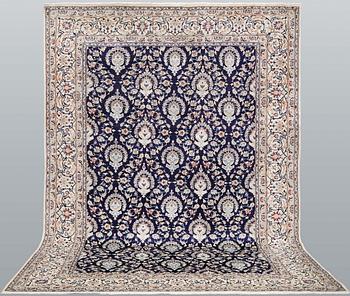 A carpet,  Nain Part Silk, sk 9 LAA, 352 X 250 cm.