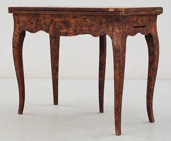 SPELBORD, av Jacob Sjölin (mästare i Köping och Kungsör 1767-1785). Rokoko.