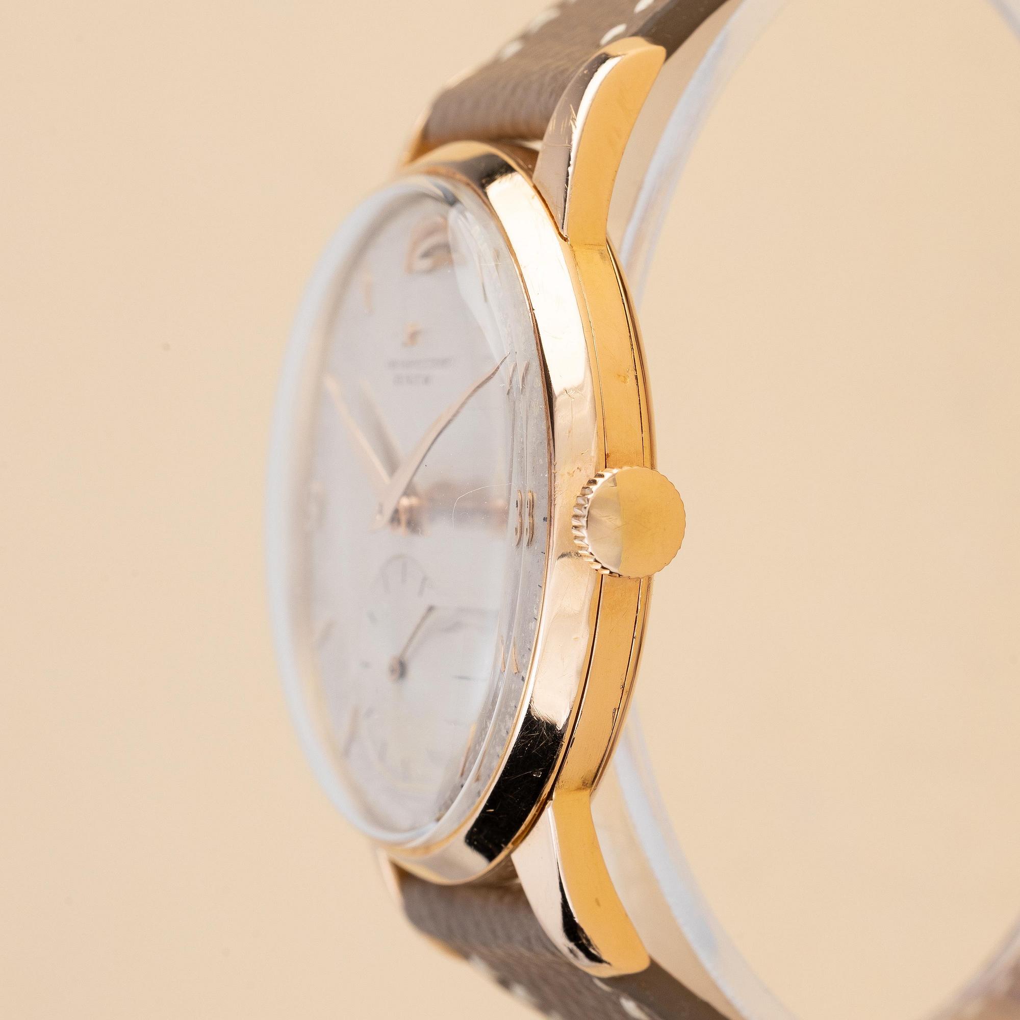 Zenith, "Rose Gold Jumbo", "Cal 135", "Second Series", ca 1954.
