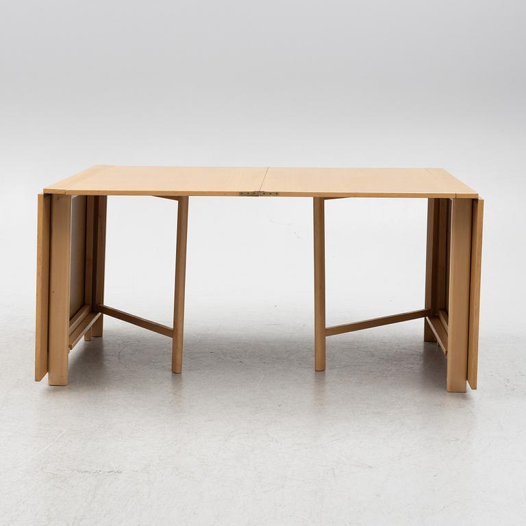 Bruno Mathsson, drop-leaf table, "Maria Flap", Mathsson International, Värnamo.