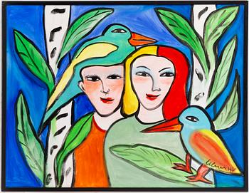 Ulrica Hydman-Vallien, Pair of birds.