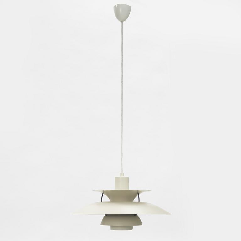 Poul Henningsen, a pair of 'PH-5' ceiling lights, Louis Poulsen, Denmark.