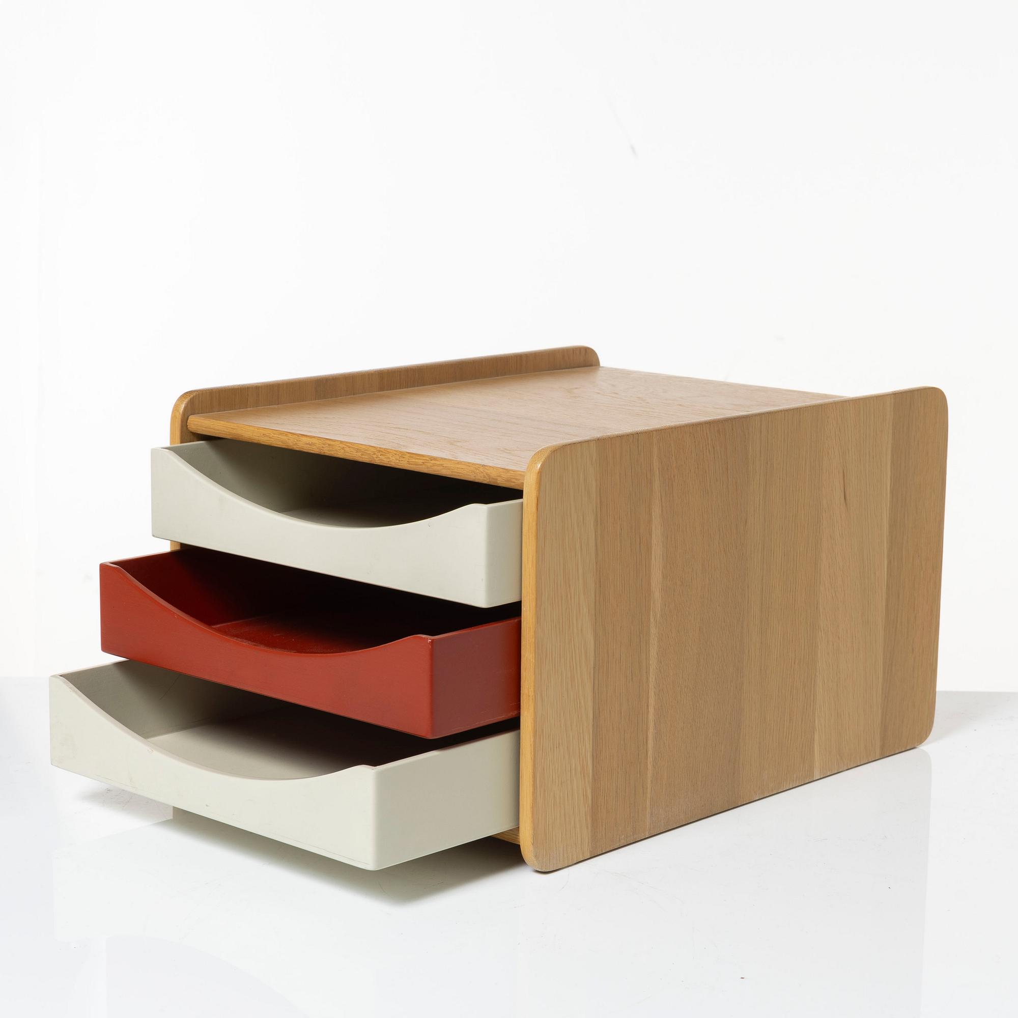 Børge Mogensen, an oak 'A4/3' box for documents for AB Karl Andersen & Söner.