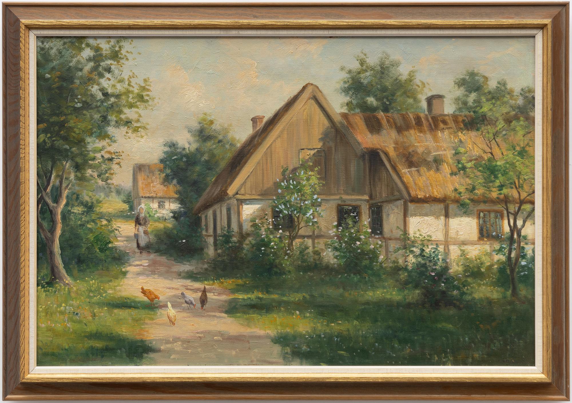 Frans Wilhelm Odelmark, By Skånegården.