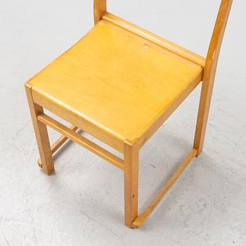 Sven Markelius, stolar, 6 st, "Orkesterstolen", 1900-talets mitt.