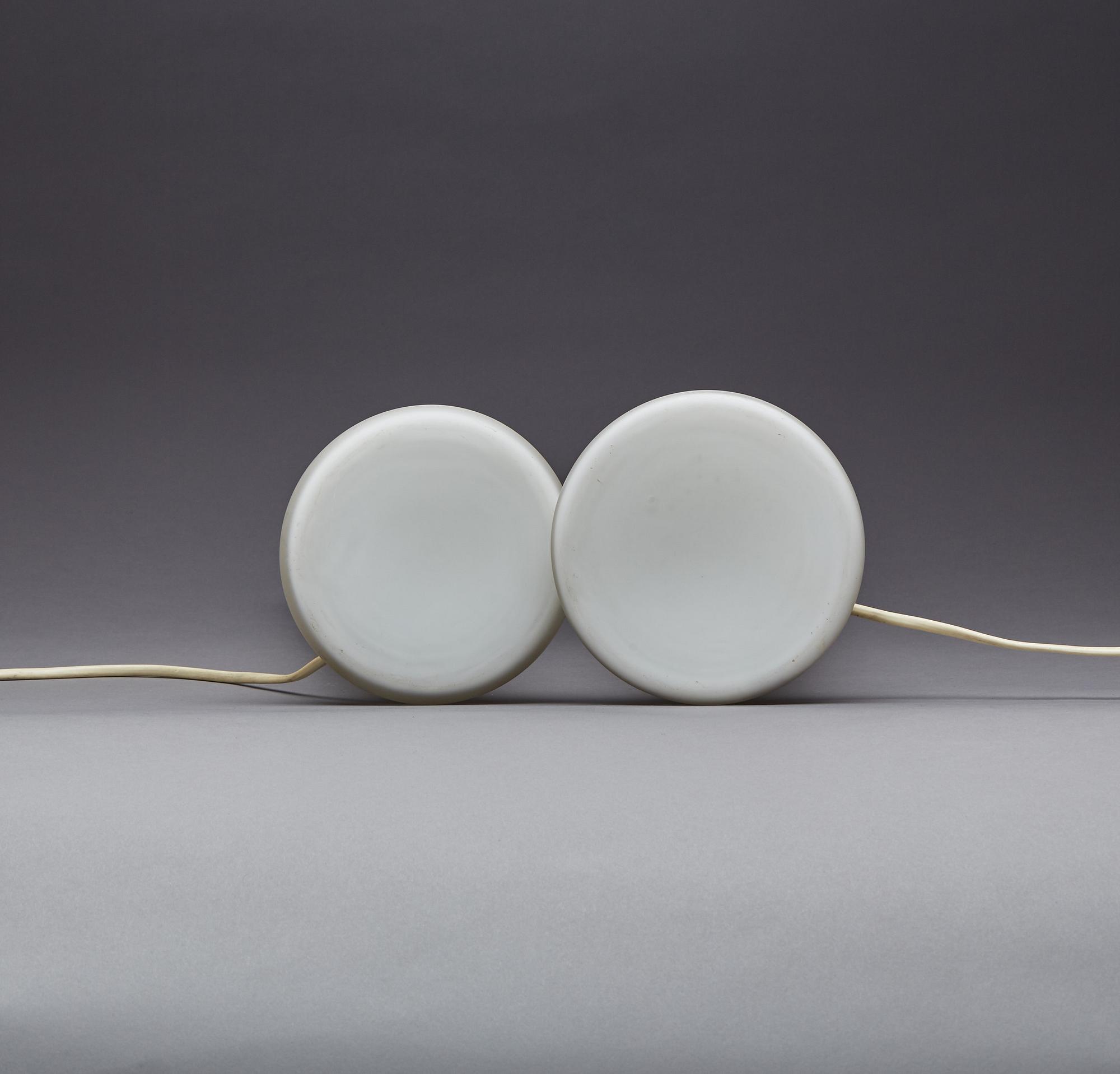 BORDSLAMPOR, ett par Luxus.