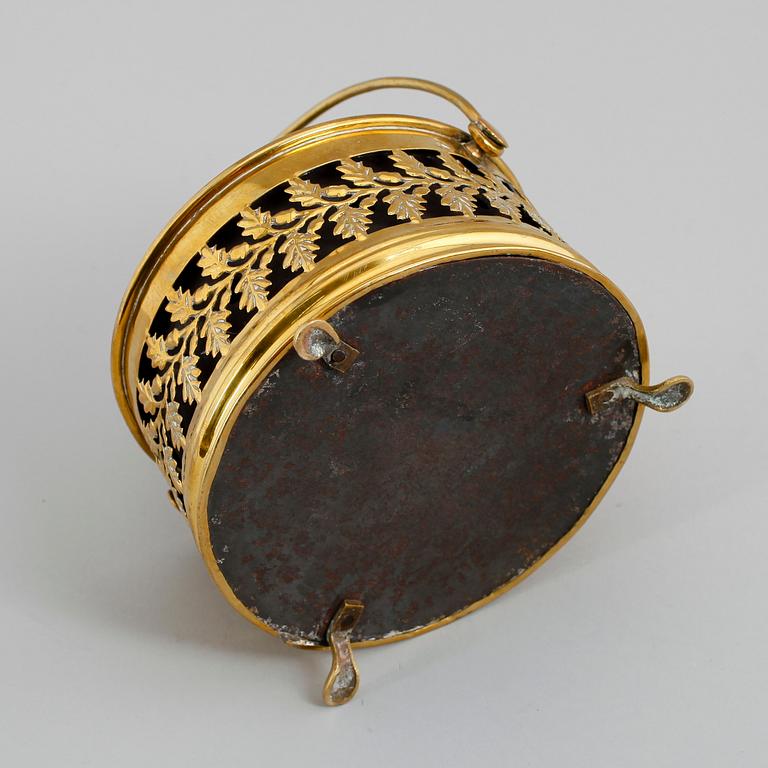 FYRFAT, mässing, 1800-tal.