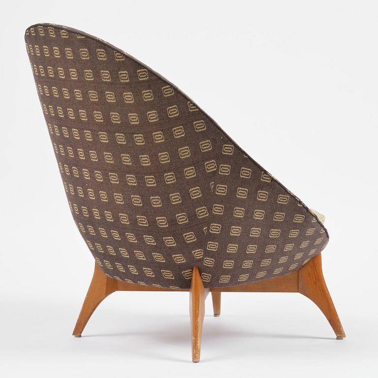 A Swedish Modern armchair, Gösta Westerberg Möbel AB, Stockholm, 1950s.