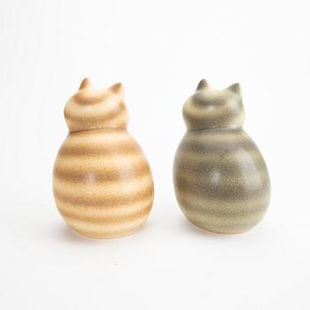 Lisa Larson, figuriner  2 st stengods.