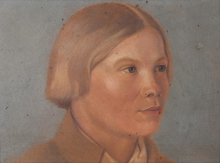 Ferdinand von Wright, Male portrait.