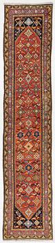 An Anatolian, antique runner, c. 425 x 90 cm.